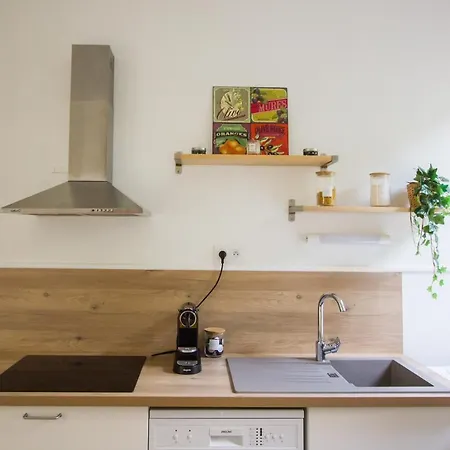 Le 62 - Spacieux T2 - Garage Gratuit, Jardin, Tram Apartment Grenoble
